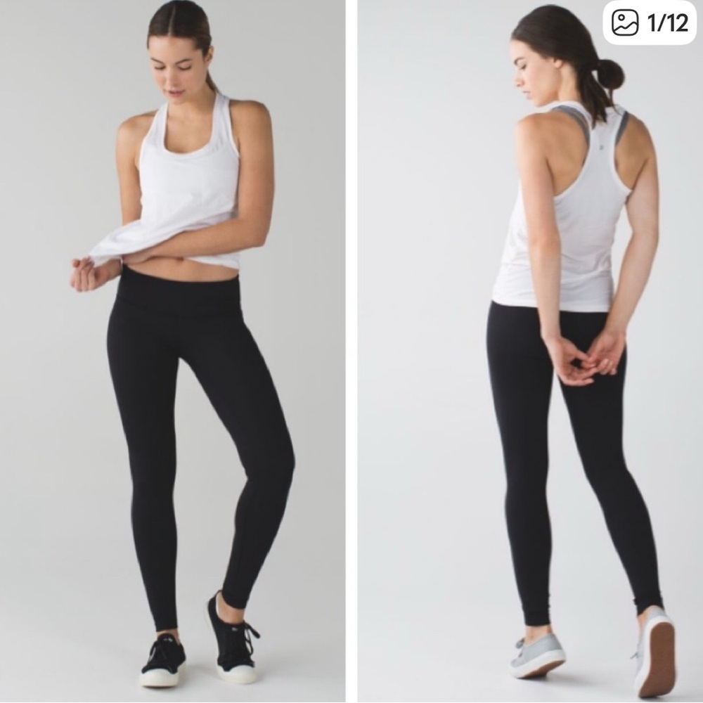 lululemon athletica Black Leggings